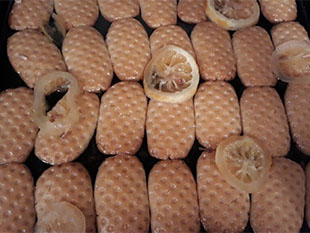 Hurmasice, the typic Bosnian sweet.